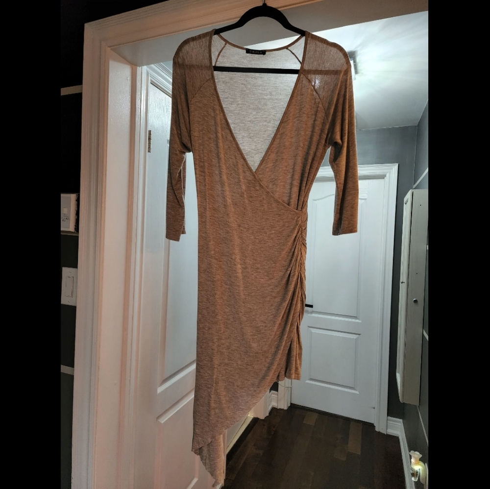 GREY Cotton Dress. Size M.